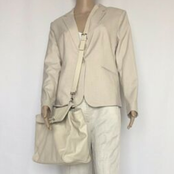 NWT Mossimo Cream Tote Handbag